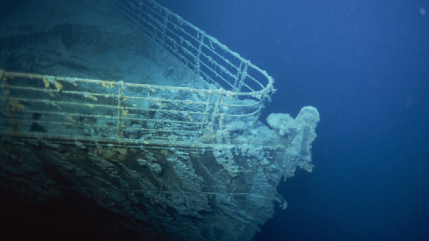 missing tourist vessel near titanic