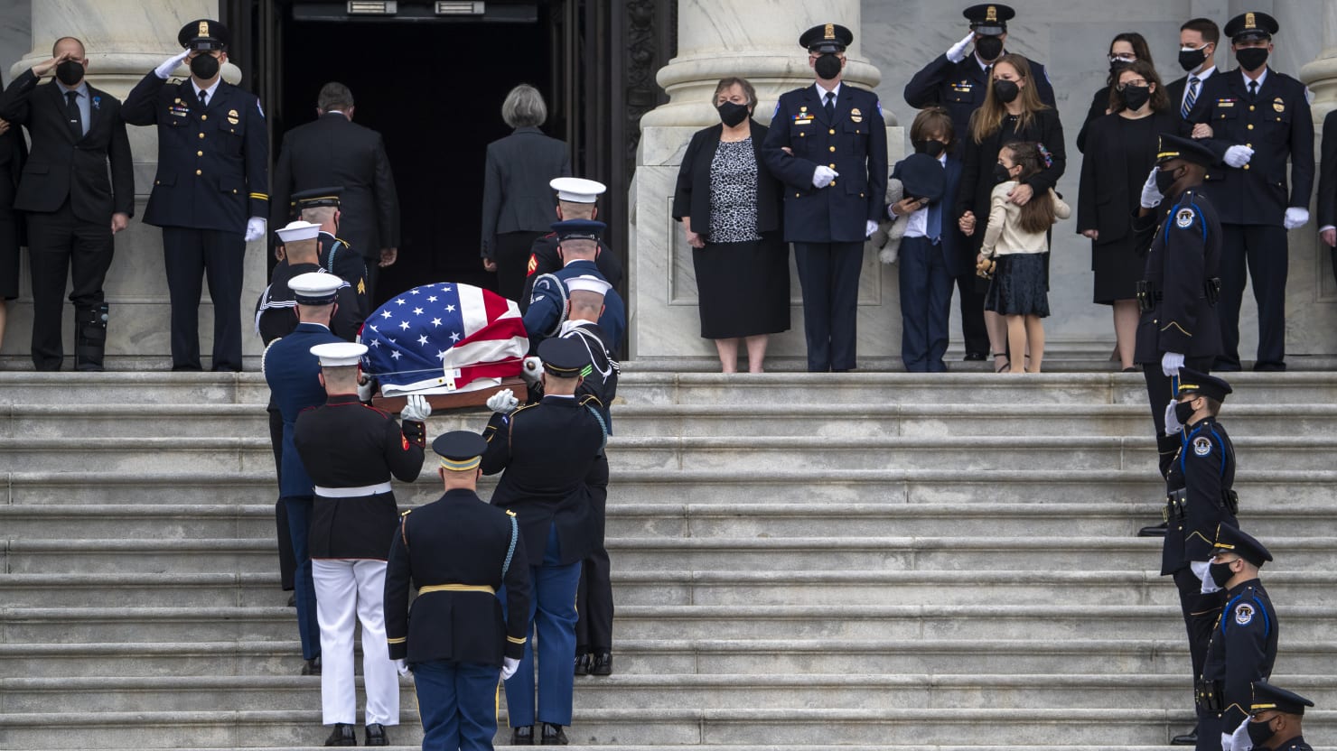 Fallen Capitol Police Officer William ‘Billy’ Evans honored in US Capitol