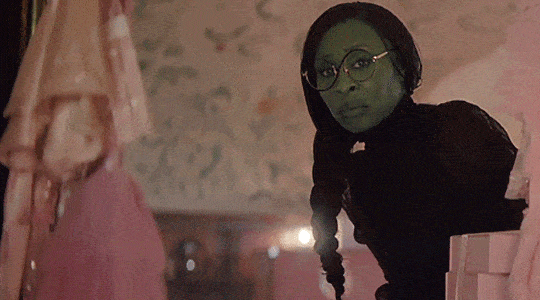 Gif from the film version of 'Wicked'
