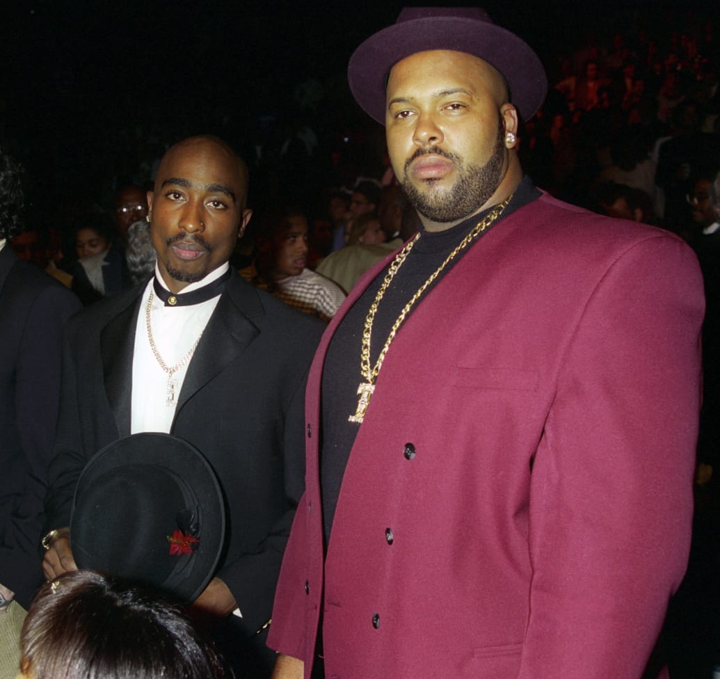 Tupac Shakur and Marion ‘Suge’ Knight