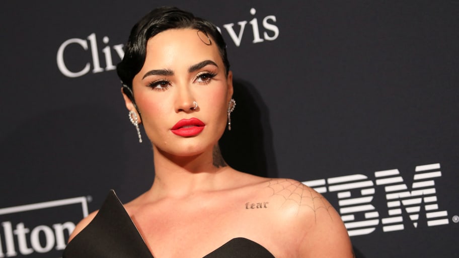 A picture of Demi Lovato, who recently shared that she continues to suffer from impairments to her vision and hearing as a result of her overdose in 2018.