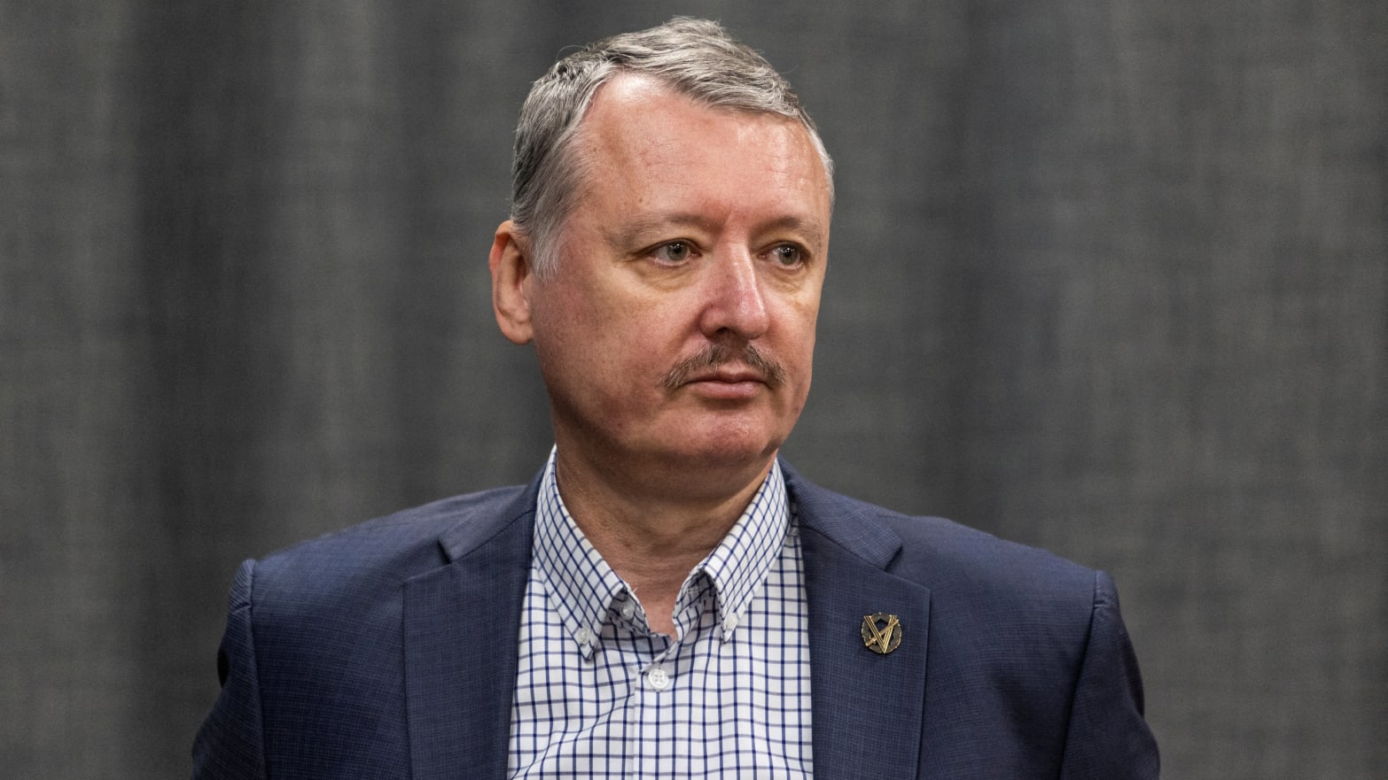 Igor Girkin, who is also known as Igor Strelkov, attends a press conference of Russian nationalist group, known as the “Club of Angry Patriots” in Moscow, Russia May 12, 2023.  