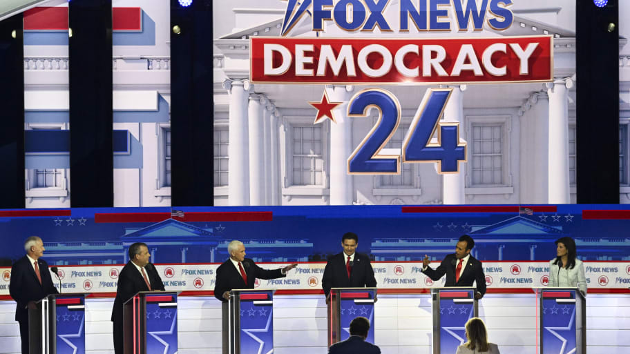 2024 candidates at Fox News debate