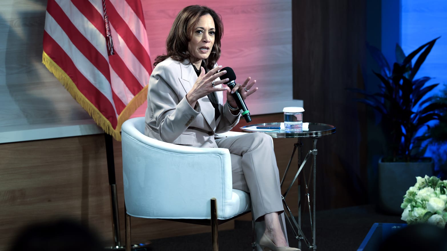 A “Kremlin-aligned troll farm” racked up millions of views for a fake TV news video featuring a paid actor who falsely claimed Kamala Harris was involved in a hit-and-run in San Francisco in 2011, according to new research by Microsoft.