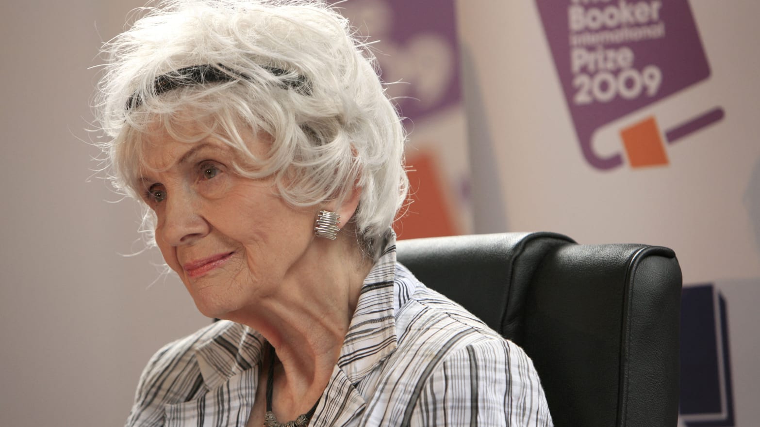 Canadian author Alice Munro.