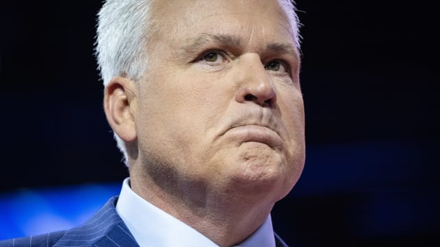 Matt Schlapp, Chairman of the American Conservative Union, and leader of CPAC speaks on the first day of the Conservative Political Action Conference