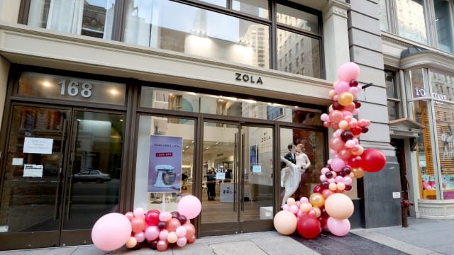 A view of the Zola NYC Pop-Up Store in New York City.
