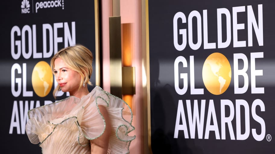Michelle Williams attends the 80th Annual Golden Globe Awards in Beverly Hills, California, U.S., January 10, 2023.