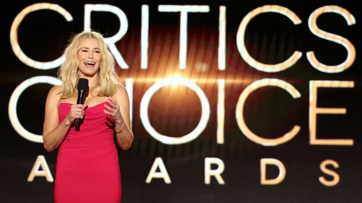 Chelsea Handler Swipes at Ellen and James Corden at Critics’ Choice Awards