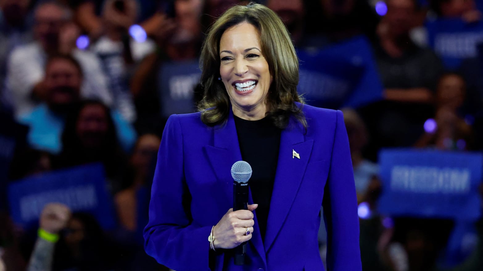 Kamala Harris reportedly raised about $500 million in a single month.