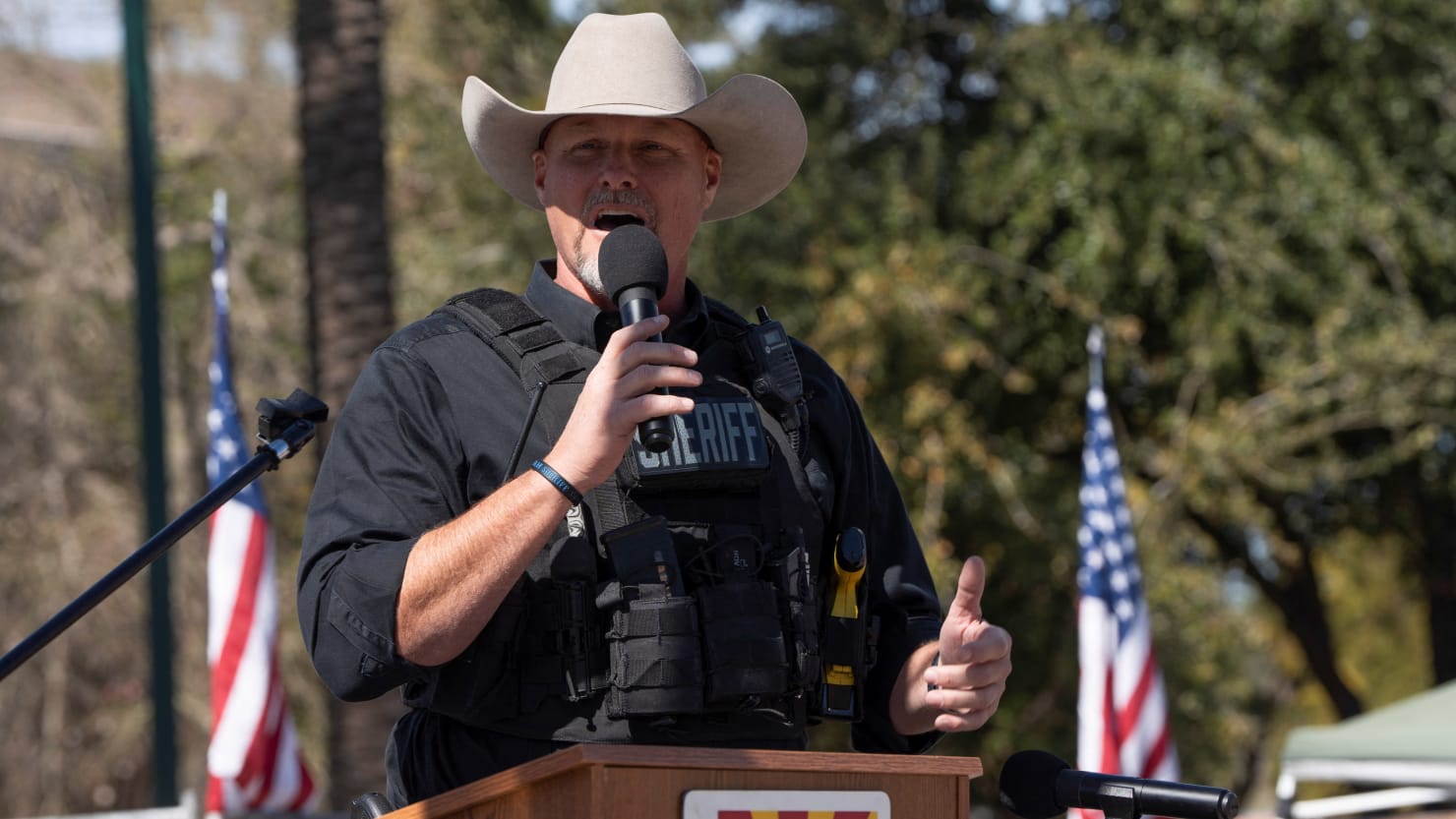 Mark Lamb, RightWing Arizona Sheriff, Enters Senate Race Against