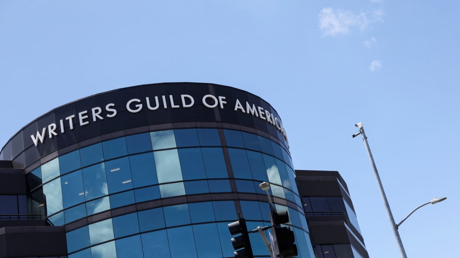 View of the Writers Guild of America (WGA) West building