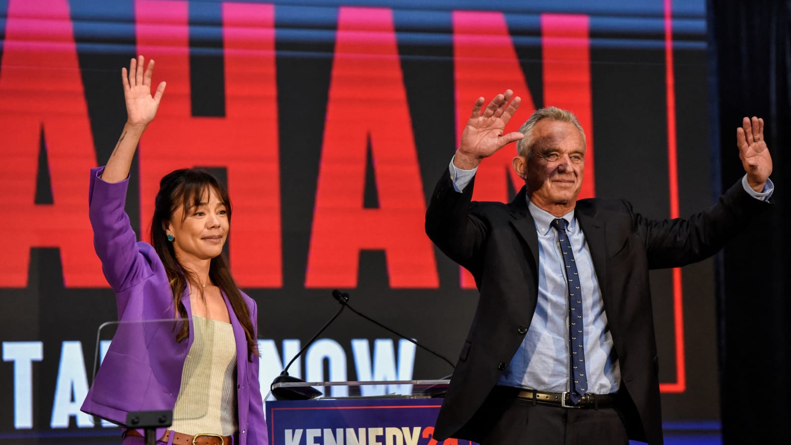 Robert F. Kennedy, Jr. and Nicole Shanahan