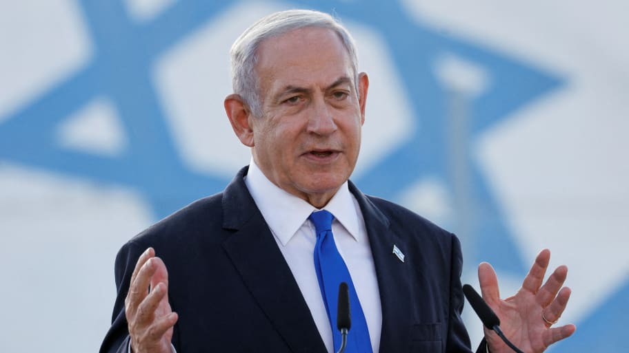 Benjamin Netanyahu was hospitalized on Friday in Tel Aviv