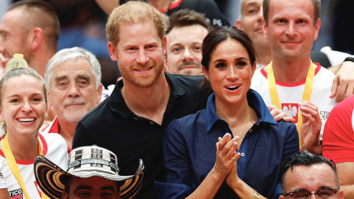 Harry hits third day of Invictus Games as Meghan flies to Europe