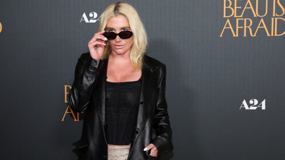 Singer-songwriter Kesha attends a premiere for the film 'Beau Is Afraid' in Los Angeles, California, U.S., April 10, 2023.