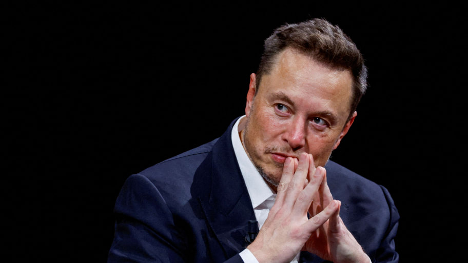Elon Musk pictured in Paris in June.