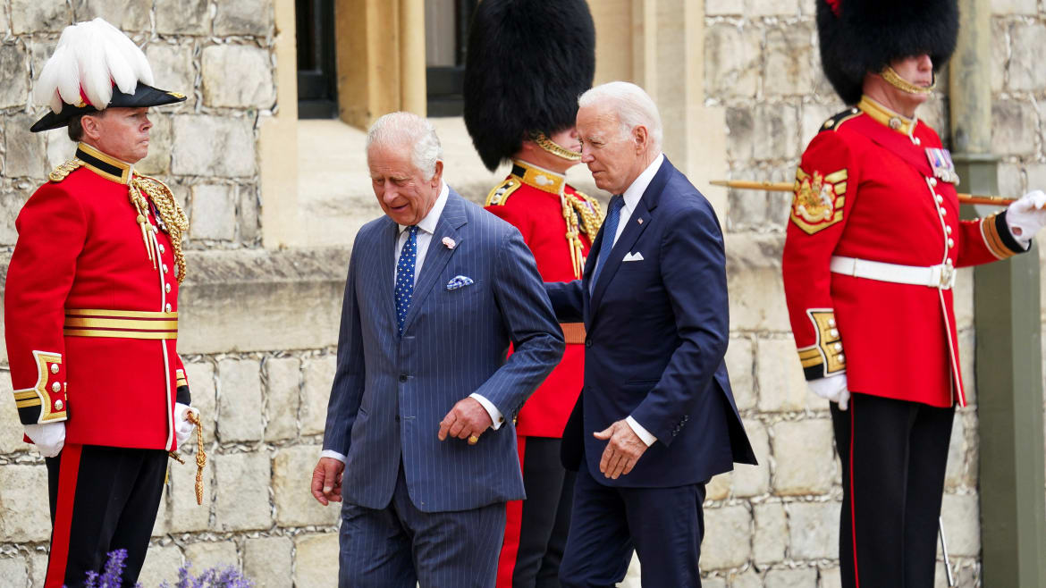 King Charles Ditches Tradition in Climate Change Talks with Biden