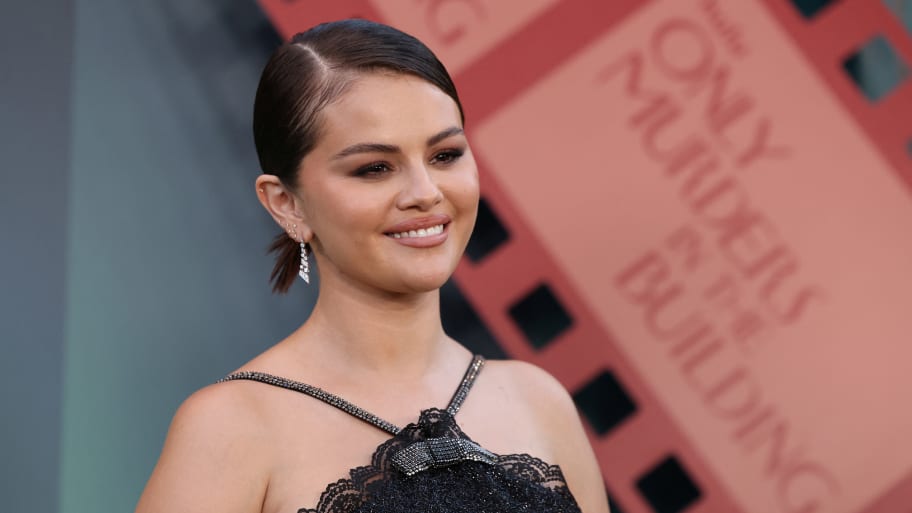 Selena Gomez attends a premiere a premiere "Only Murders in the Building" in 2024.