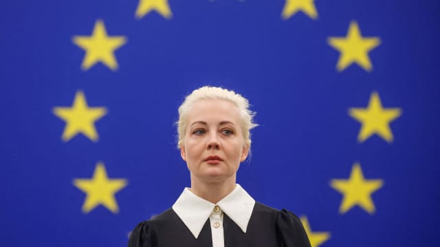 Yulia Navalnaya, the widow of Alexei Navalny, addressed the European Parliament just two days before her husband’s scheduled funeral. 