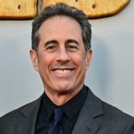 Jerry Seinfeld at a premiere.