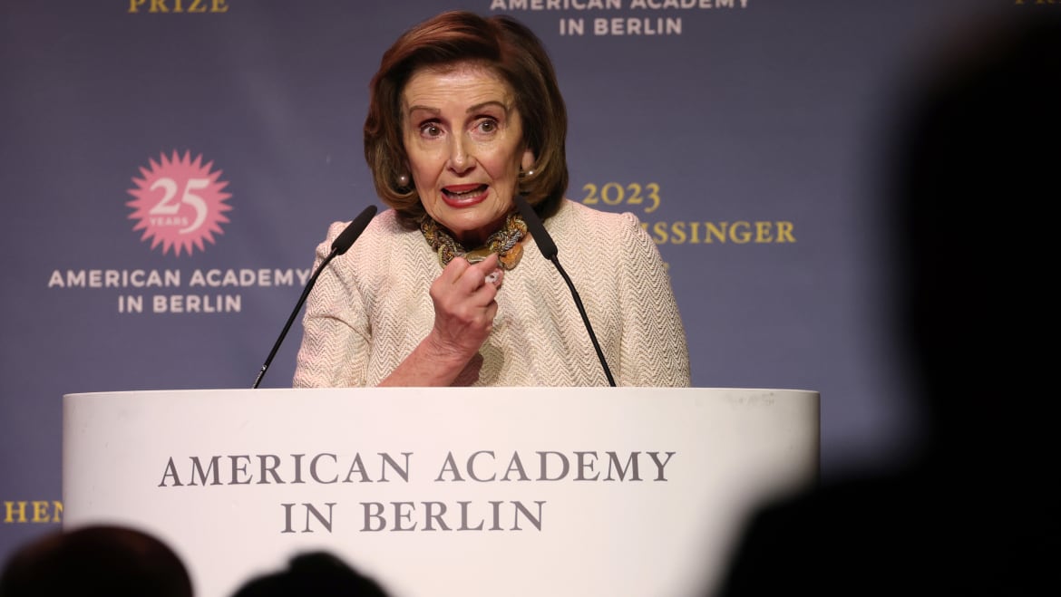 Pelosi Bizarrely Claims Russia Is Behind Pro-Palestine Protests