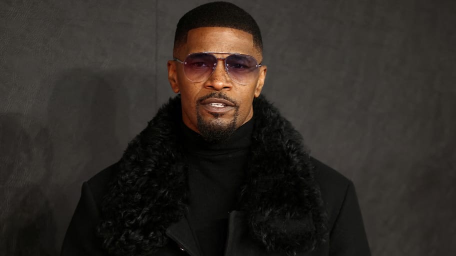 Jamie Foxx attends the premiere of the film “Creed III” in London, Britain, Feb. 15, 2023.