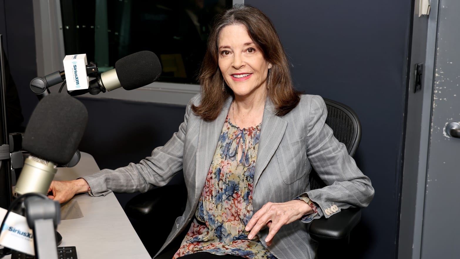 Former longshot Democratic presidential candidate Marianne Williamson.