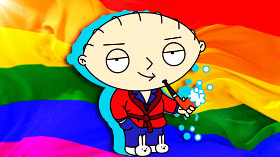 Cartoon Porn Family Guy Dick - Stewie Finally Comes Out in 'Family Guy's' Best Episode in Years