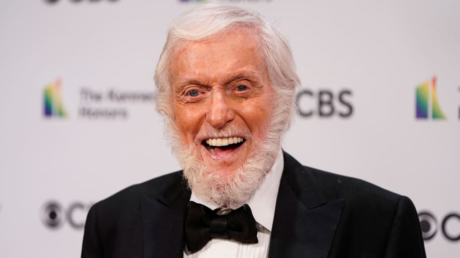 Dick Van Dyke arrives for the 43rd Kennedy Center Honors at the Kennedy Center in Washington, U.S., May 21, 2021.