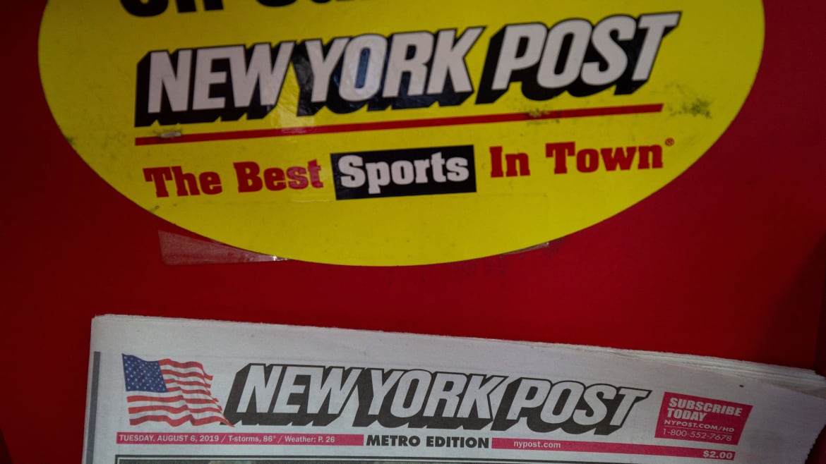 New York Post Says It Was Hacked After It Published Lewd, Violent Headlines