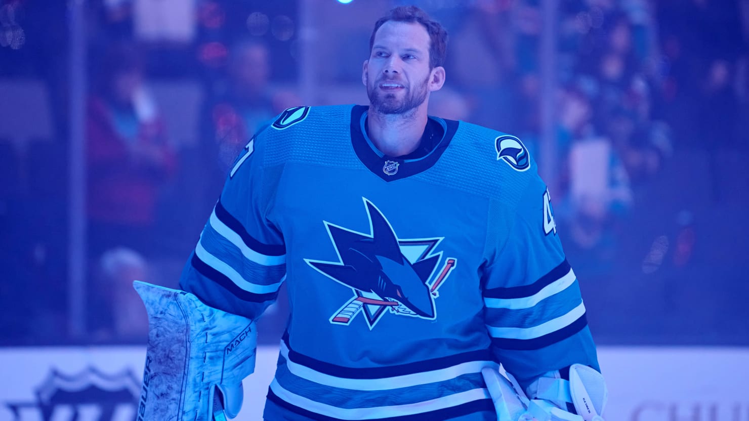 Sharks' James Reimer chooses not to wear Pride hockey jersey