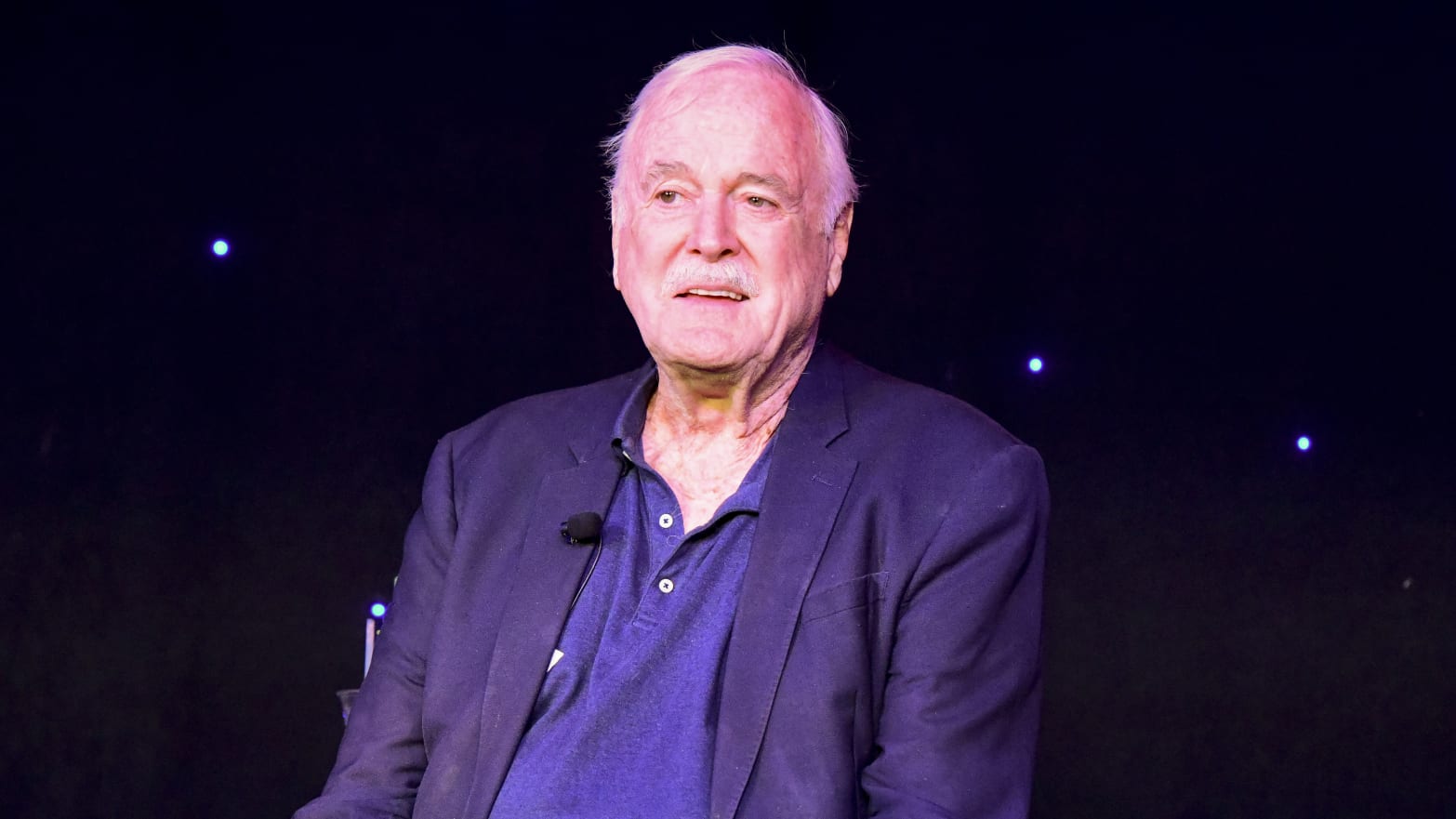 John Cleese speaks onstage at 'Comedy with the Cleeses' during the 2022 SXSW Conference