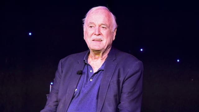 John Cleese speaks onstage at 'Comedy with the Cleeses' during the 2022 SXSW Conference