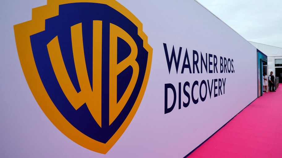 The Warner Bros logo