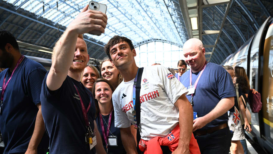 Tom Daley gave an emotional interview about his decision to retire.