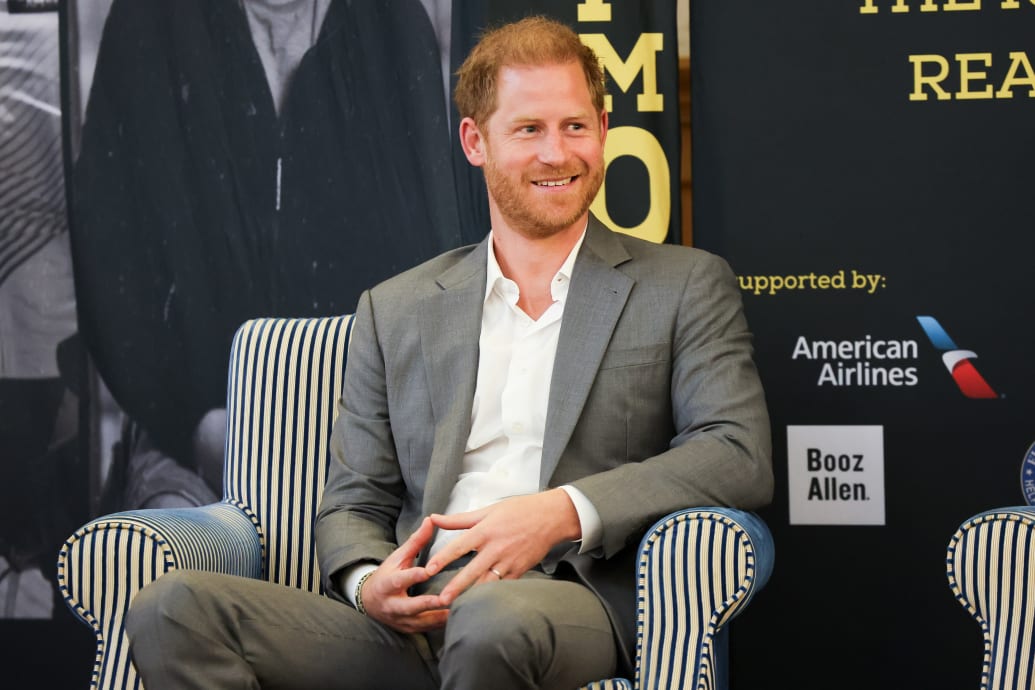 Prince Harry, Duke of Sussex, at an Invictus Games event