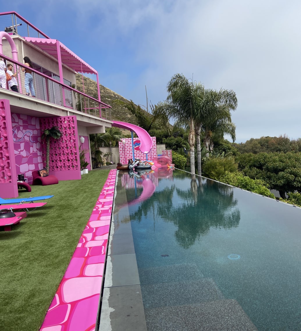 The infinity pool at Ken’s DreamHouse.