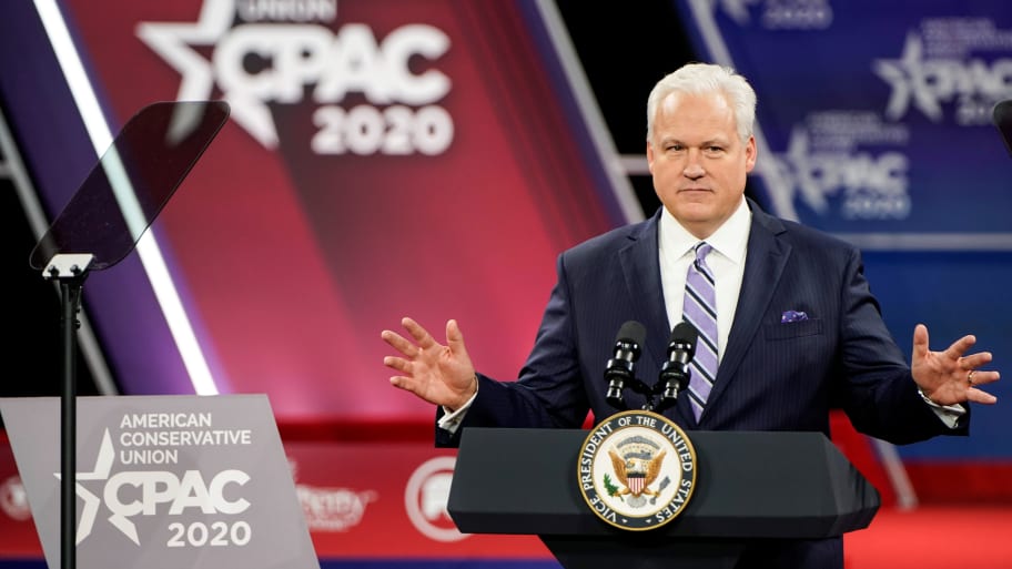 Matt Schlapp, chairman of the American Conservative Union, speaks at CPAC.