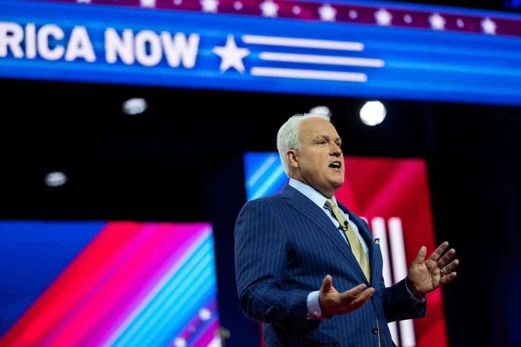 CPAC Chairman Matt Schlapp speaks during the Conservative Political Action Conference
