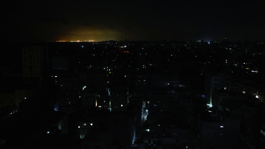 Gaza amid widespread blackouts after the main power plant ran out of fuel and shut down