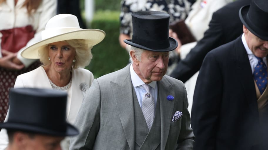 King Charles and Queen Camilla are pictured at Royal Ascot REUTERS/Toby Melville.