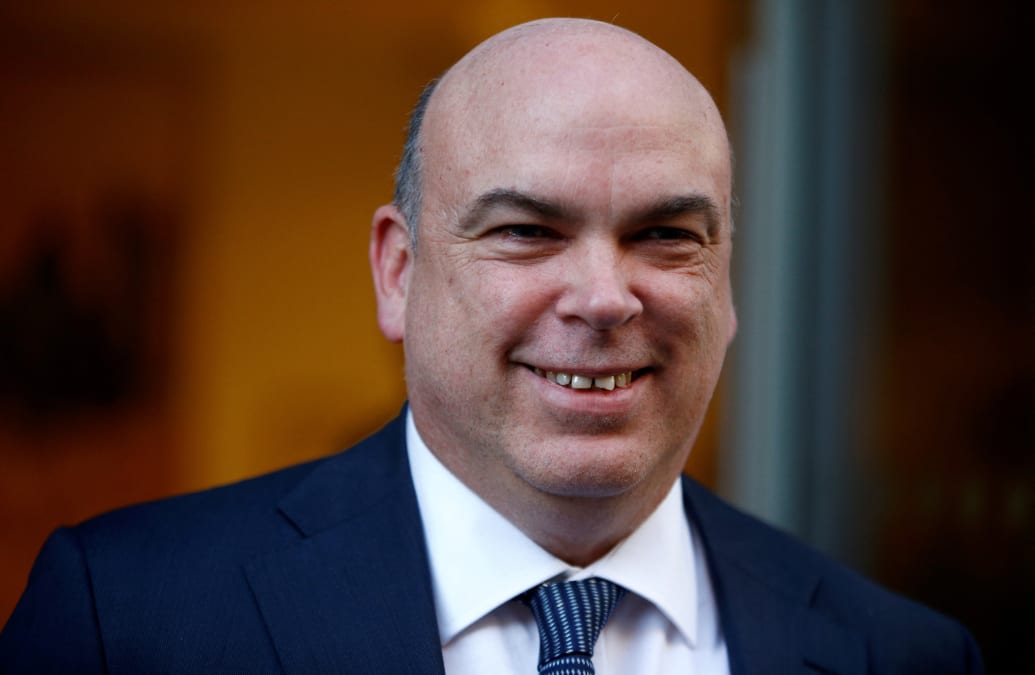 British entrepreneur Mike Lynch leaves the High Court in London, Britain March 25, 2019. 