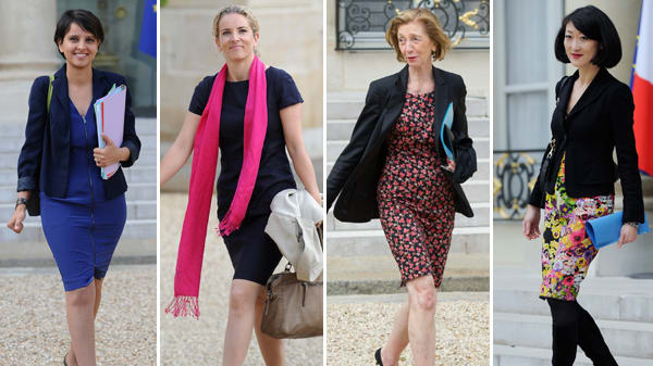 French Cabinet S 17 Chic Women Ministers Photos