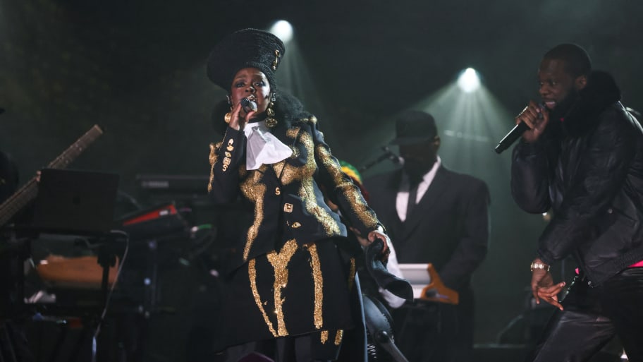 Lauryn Hill performs at the Global Citizen Concert in New York, U.S., September 23, 2023