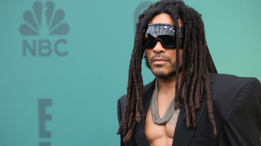 Lenny Kravitz attends the 49th People's Choice Awards in Santa Monica in 2024.