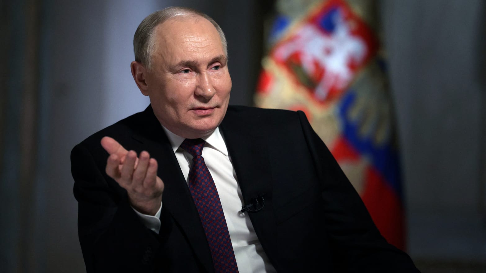 Vladimir Putin said in an interview with state television that Russia is ready to use nuclear weapons. 