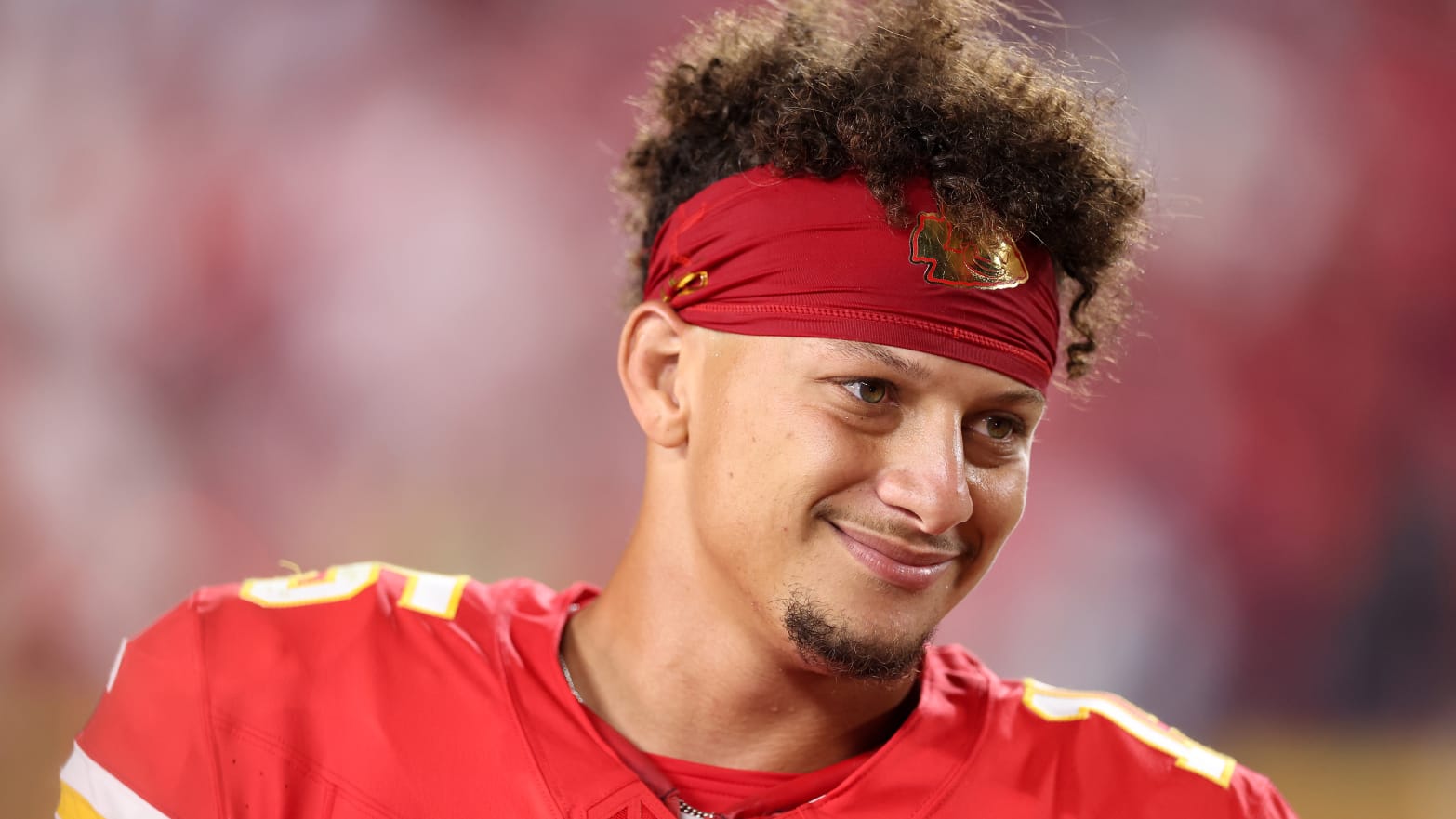 Quarterback Patrick Mahomes #15 of the Kansas City Chiefs