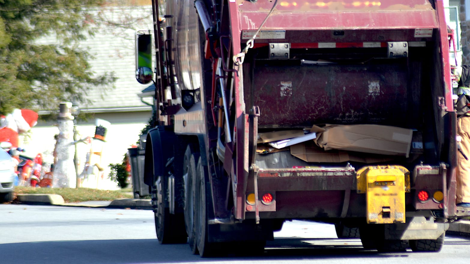 A woman was accidentally compacted in a New Hampshire garbage truck several times before being noticed. 