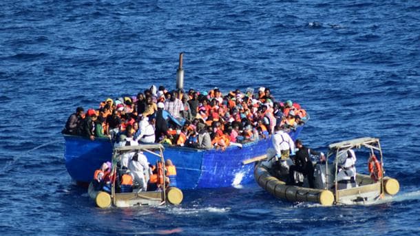Hundreds of Migrants Left Floating at Sea After Italy Closes Borders (Again)